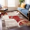 World Rug Gallery Contemporary Abstract Circle Design Soft Area Rug 3'3'' x 5' Multi 307MULTI3X5 - alternate 1